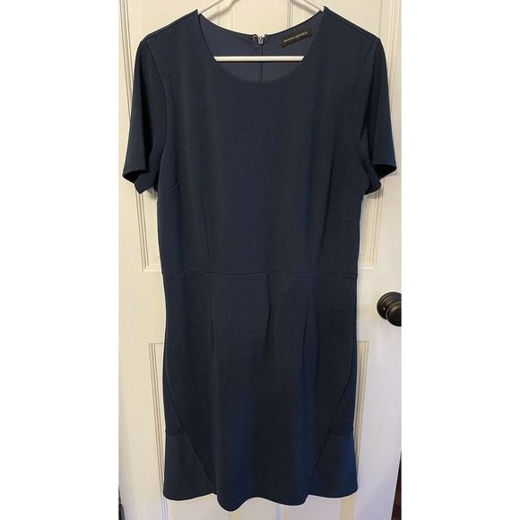 Banana Republic Dresses & Skirts - Banana Republic Dress Women’s 16 Tall Crewneck Polyester/Spandex Short Sleeve